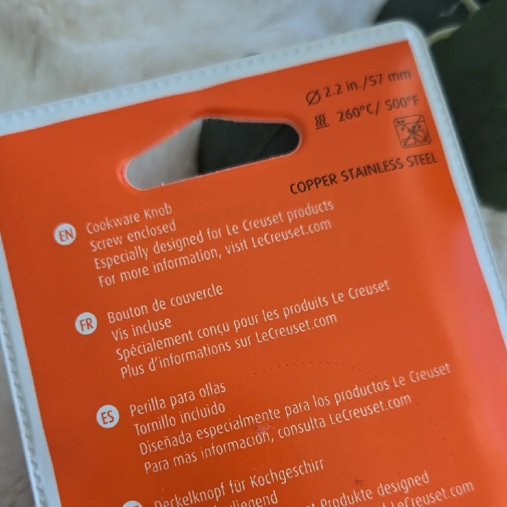 Le Creuset Copper Cookware Knob - Picture 7 of 7